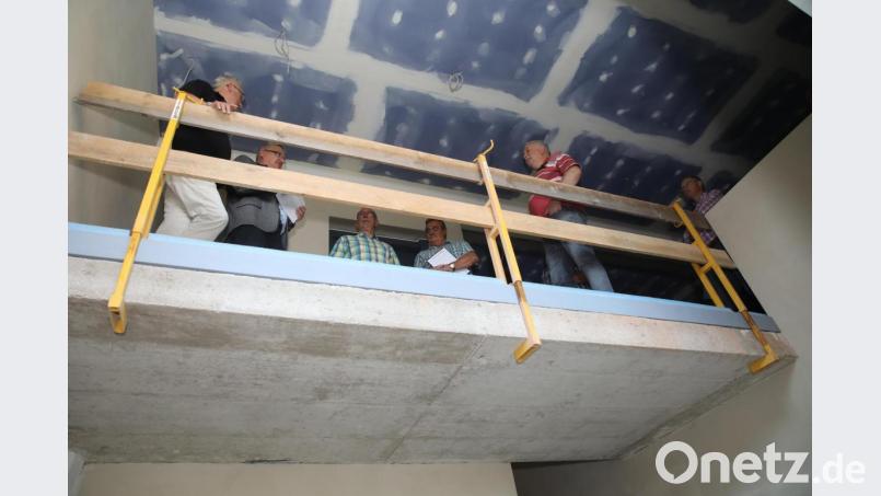 Ein Blickfang wird im Museum" Flucht und Vertreibung", vormals Alte Schmiede, die Galerie. Bild: njn