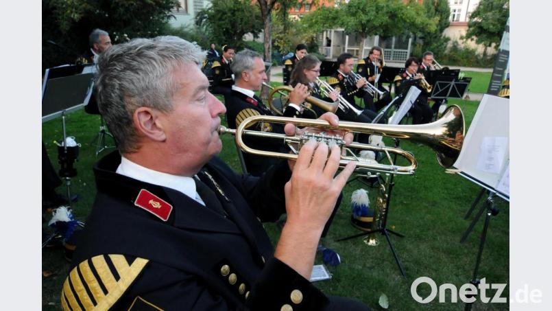 Den Abschluss Sonntagsserenaden im Maltesergarten bestritt auch in diesem Jahr die Knappschaftskapelle. Bild: Stephan Huber