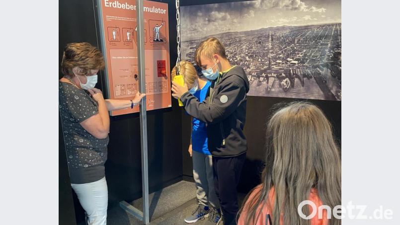 Ein Ausflug zum Geozentrum im Kinderferienclub Neustadt/WN Bild: krb