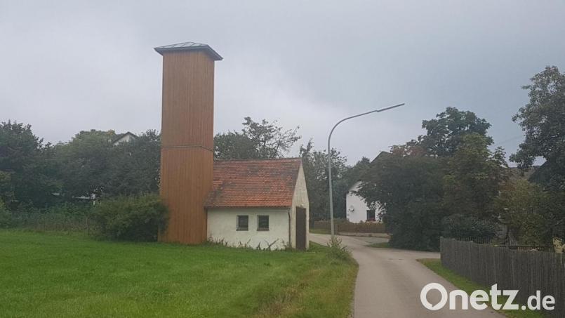 Auch der bauliche Zustand des Gerätehauses der Feuerwehr Gröbenstädt im Gemeindeteil Gebhardsreuth ist sanierungsbedürftig. Bild: gi