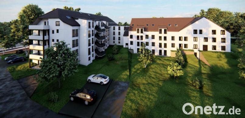 So soll die Pflegeeinrichtung von Domus Cura in Neukirchen in Zukunft aussehen. Bild: Architekturfotos Gregus/exb