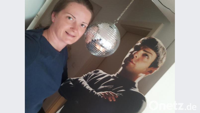 Tina Winklmann, Disco- und Star Trek-Fan. Bild: privat