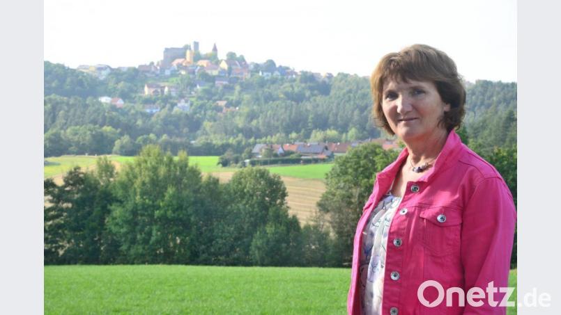 Ihr &quot;rotes&quot; Herz hat sie dem Markt Leuchtenberg verschrieben: SPD-Ortsvereinsvorsitzende Gerlinde Janker. Bild: bey