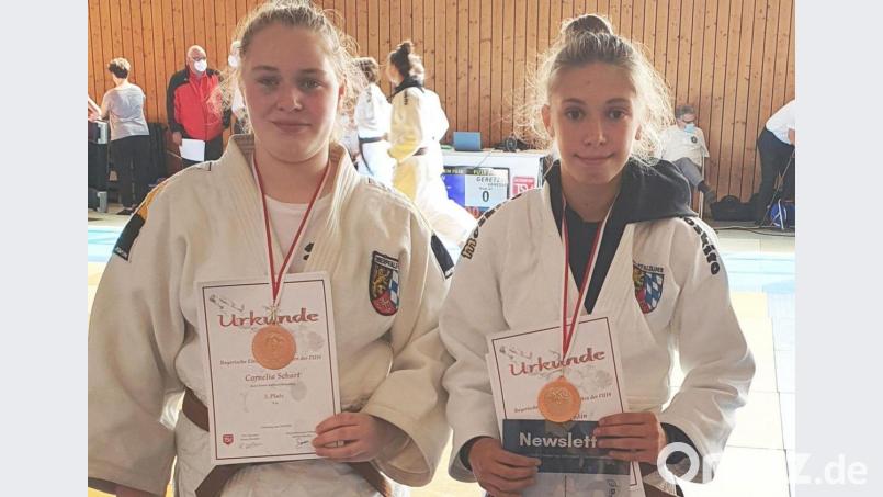Cornelia Schart (links) und Emily Beidin holten jeweils die Bronzemedaille. Bild: shu