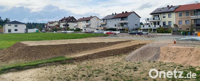 Im neu entstandenen Baugebiet sind bald alle Bauplätze vergeben. Bild: vsr