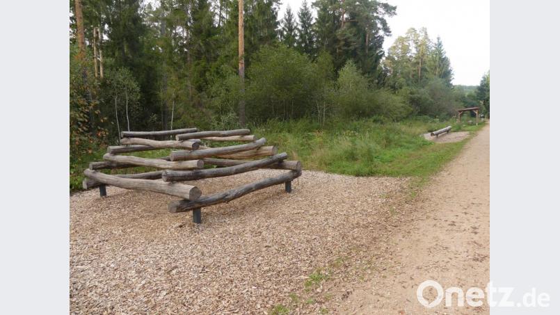 Als Gegenstück zu dieser und weiteren Anlagen für Kleinkinder soll ein Hindernisparcours, auch "Marderparcours" genannt, entstehen Bild: rn