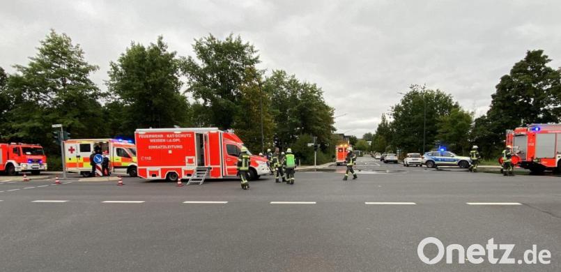 Unfall Dr.-Pfleger-Straße Bild: Gustl Beer