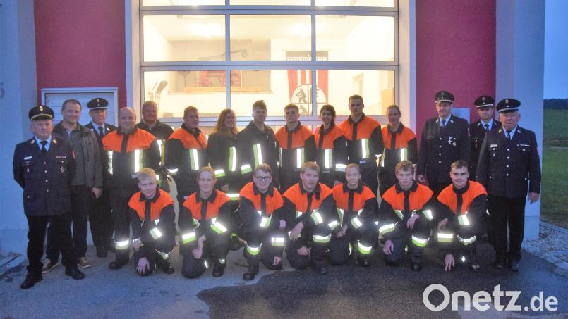 Leistungsprüfungen bei der Feuerwehr Lerau Bild: fz
