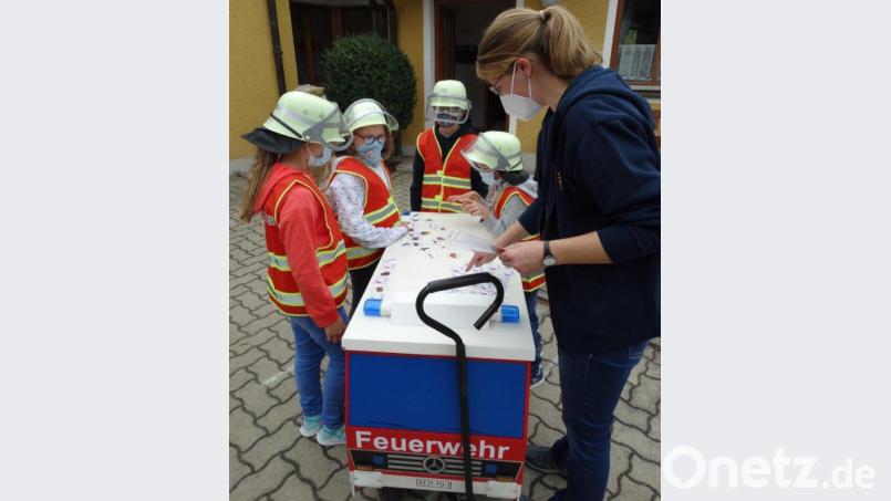 Die Kinder mussten verschiedene Aufgaben lösen. Bild: twg
