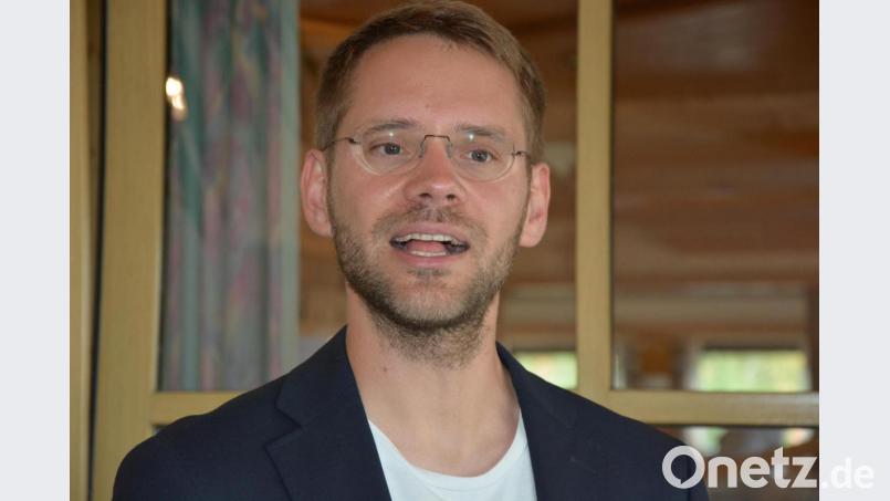 Erstmals zu Gast im Landkreis Tirschenreuth war Grünen-Landesvorsitzender Thomas von Sarnowski. Bild: jr