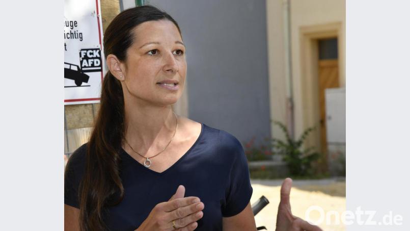 Sandra Kainz, Leiterin der Regensburger Niederlassung von Ten Brinke, beantwortete der AZ Fragen zum Bauvorhaben auf dem Bürgerspitalgelände. Archivbild: Petra Hartl