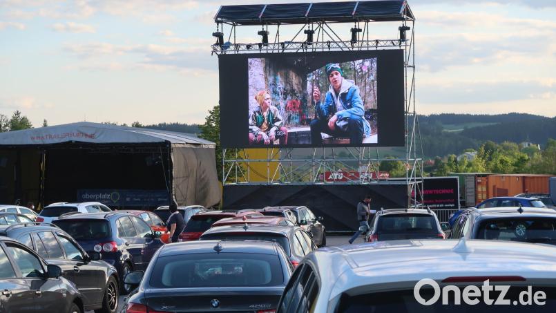 Das Autokino in Wackersdorf wurde abgesagt. Das Archivbild zeigt eine Aufnahme aus Windischeschenbach. Archivbild: Kunz