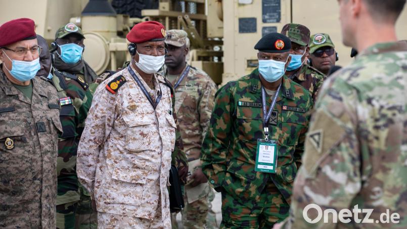 Afrikanische Generäle zu Besuch am Truppenübungsplatz in Grafenwöhr Bild: Pfc. Jacob Bradford/exb