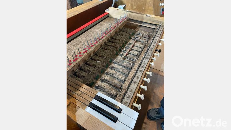 Das größte Tasteninstrument wird grundlegend saniert. Bild: gz