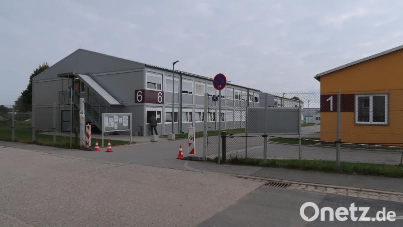 Gemeinschaftsunterkunft im Camp Pitman in Weiden. Bild: Kunz