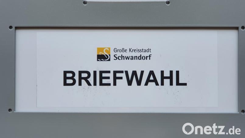 Briefwahl war gefragt wie nie, auch in der Stadt Schwandorf. Bild: Hösamer