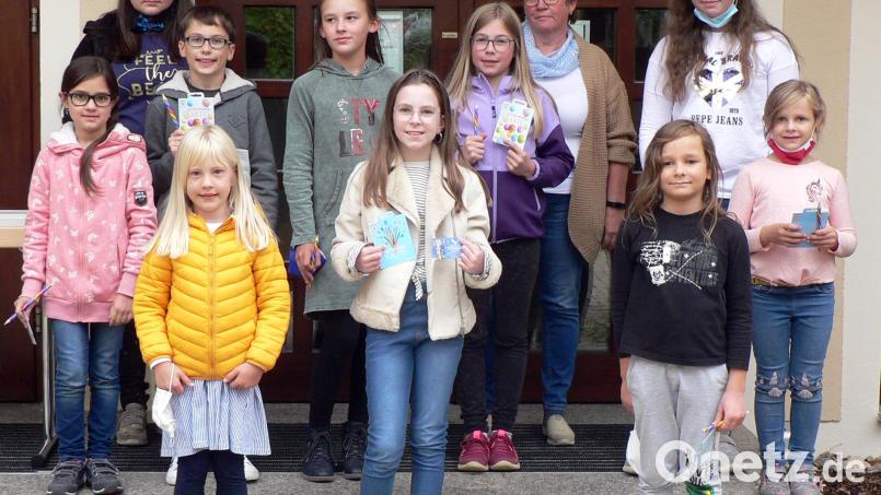 Rekord bei der Leseolympiade in Kirchenthumbach: 27 Kinder haben in den Sommerferien 235 Bücher gelesen. Nun fand die Siegerehrung statt. Bild: lep