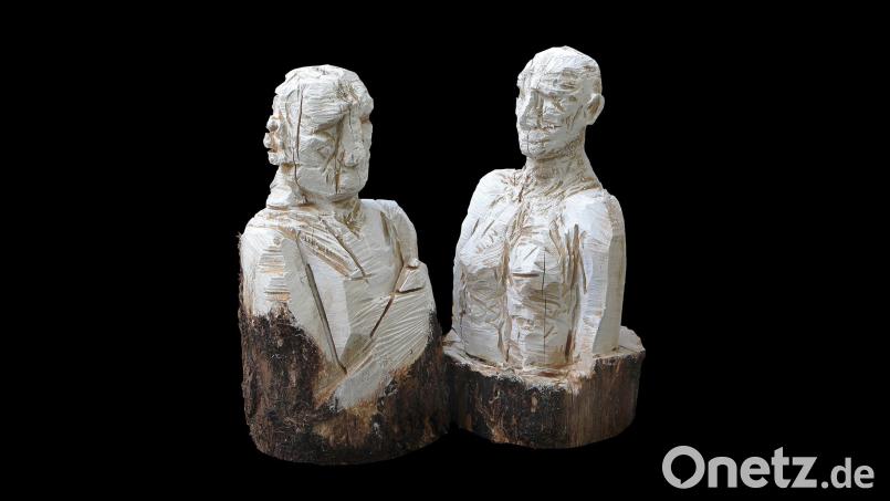 Diese Arbeit von Achim Ripperger trägt den Titel &quot;Just the two of us&quot;. Bild: Achim Ripperger/exb