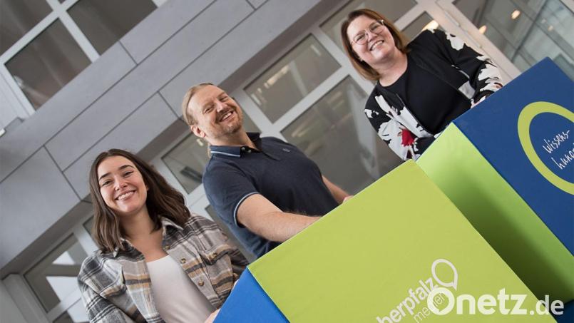 Gemeinsam mit dem OnetzPlus-Team werfen Sie einen Blick hinter die Kulissen von Oberpfalz-Medien und Onetz.de. Bild: Martin Zimmer
