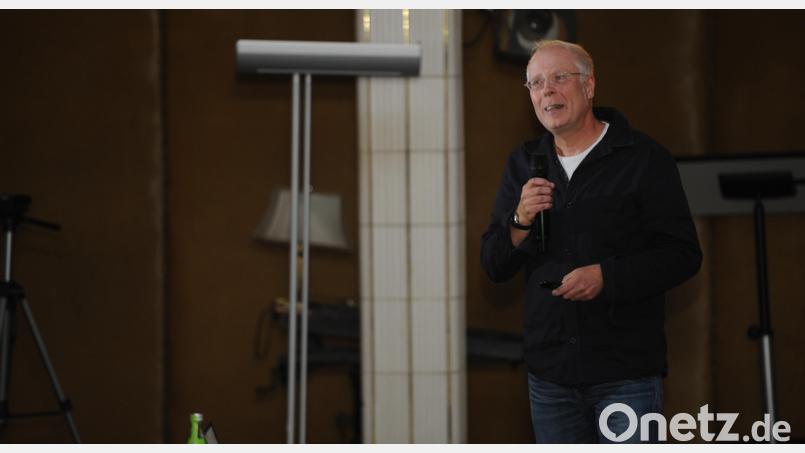 Dr. Mathias Hensch bei seinem Vortrag. Bild: Andreas Brückmann