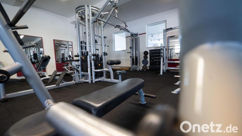 Ein geschlossenes Fitnessstudio. Symbolbild: Sebastian Gollnow