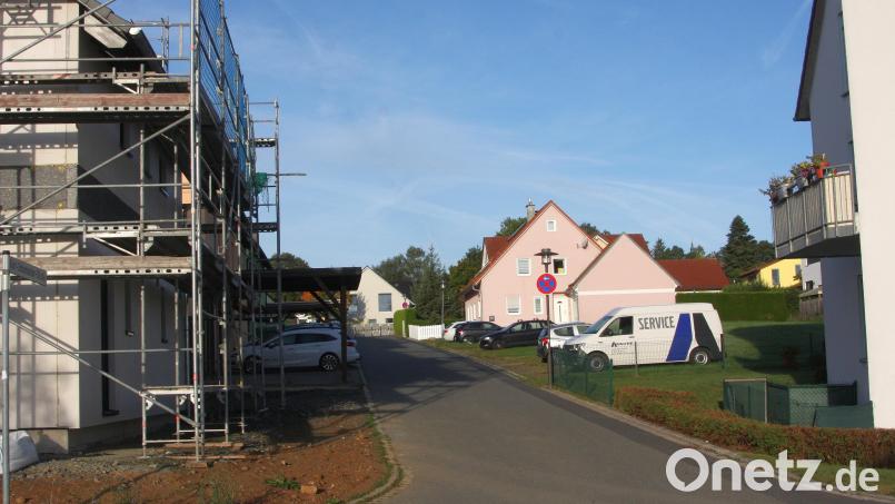 Die Kurt-Schumacher-Straße liegt im Gebiet &quot;Nördlich Marktplatz&quot; (nahe des Rathauses). Nach einstimmigem Beschluss des Gemeinderates könnte dort bald ein Mehrfamilienwohnhaus verwirklicht werden. Bild: wro