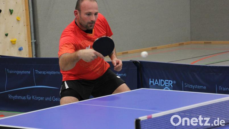 Patrick Geiser punktete sowohl im Doppel als auch im Einzel. Bild: kro