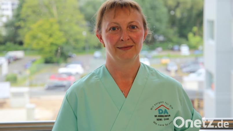 Silvia Müller ist Pflegedienstleiterin. Bild: Sebastian Böhm