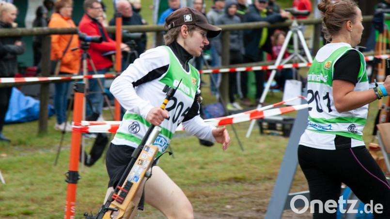 Kerstin Schmidt holte bei den deutschen Sommerbiathlon-Meisterschaften mit dem Luftgewehr drei Titel. Bild: dl