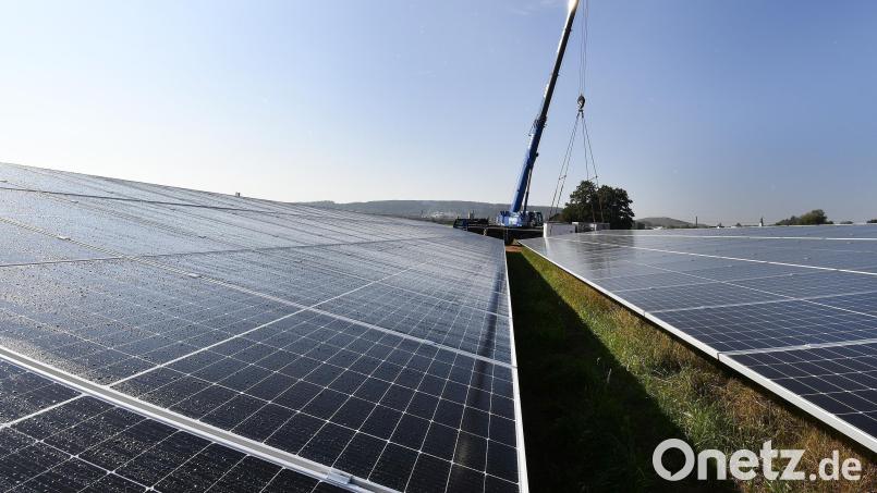 Erneut blitzen die Antragsteller für einen Solarpark in Kohlberg ab Symbolbild: Petra Hartl