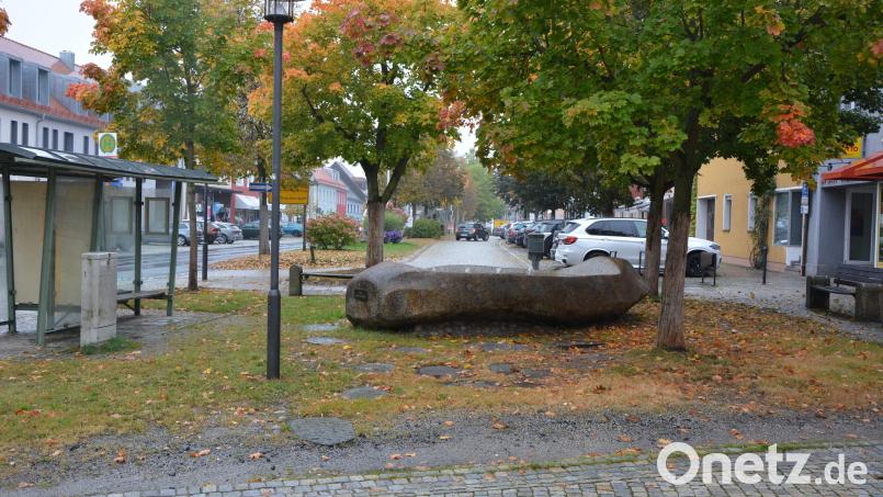 An dieser Stelle soll der neue Zoiglbrunnen entstehen – als erste Maßnahme am Oberen Markt. Bild: jr