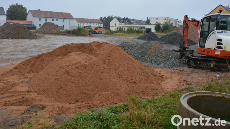 Eine Tiefgarage wertet das Bauvorhaben des Mehrgenerationenquartier in der Zanklgartenstraße auf. Insgesamt sollen dort 28 Stellplätze entstehen. Bild: jr