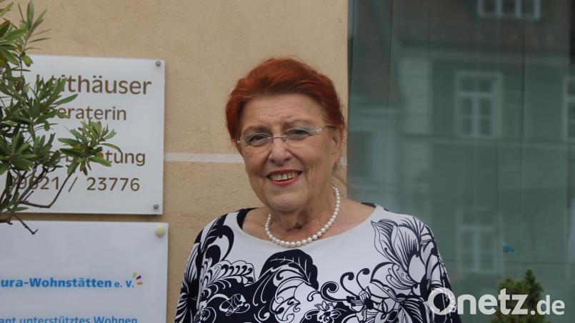 Stets im Einsatz für die Förderung der Amberger Innenstadt, so kennt man Emilie Leithäuser. Am Sonntag feiert sie 80. Geburtstag. Bild: ads