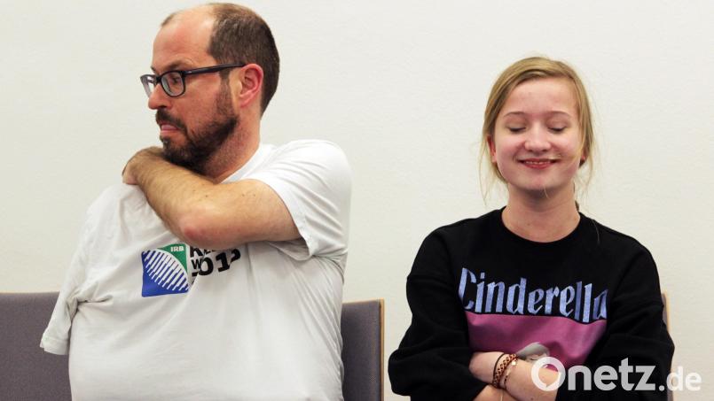 Ein Szene aus dem Theatertraining des Ovigo-Theaters. Bild: Florian Wein