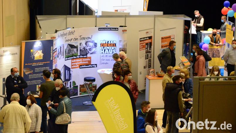 Großer Andrang bei der Bau- und Immobilienmesse. Bild: Kunz