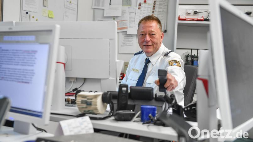 PHK Ingmar Wenisch Leiter Polizeiwache Selb Bild: Florian Miedl