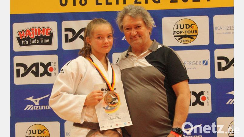 Chantal Hesse und Trainer Manfred Schmid. Bild: Privat/exb