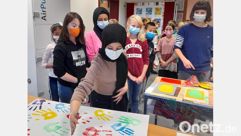 Ein Projekttag zum Thema Rassismus fand an der Mittelschule Waldsassen statt. Bild: Mittelschule Waldsassen/exb