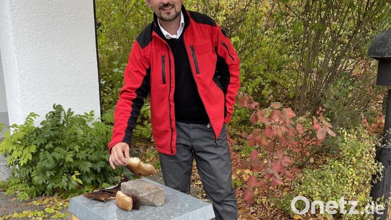 Pfarrer Stefan Fischer ist glücklich, dass seine Bienen gefunden wurden. Bild: wku