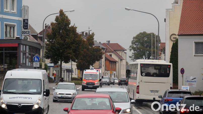 Eine typische Aufnahme der Kümmersbrucker Ortsdurchfahrt, die zu Stoßzeiten stark frequentiert ist. Bild: Wolfgang Steinbacher