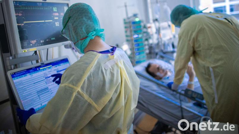 Die Auslastung der Intensivstationen ist ein entscheidendes Kriterium für die „Krankenhaus-Ampel“. Bild: Jens Büttner/dpa