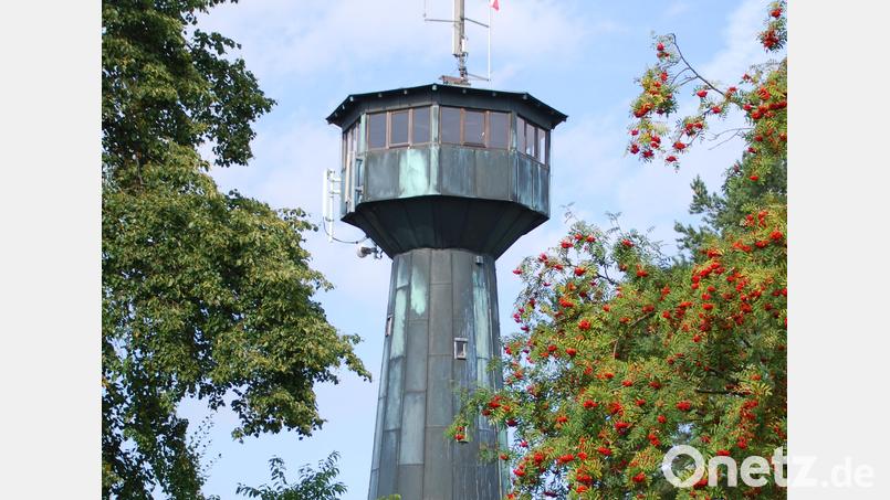 Die Mobilfunkantennen am Grenzlandturm bereiten Bürgermeister Klaus Meyer Kummer. Archivbild: enz