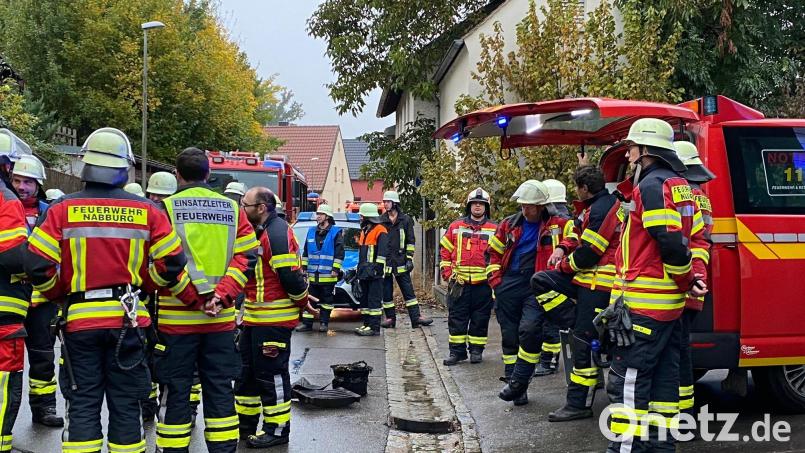 Rund 60 Feuerwehrleute rückten wegen des Alarms in den Brunnanger aus. Bild: cv