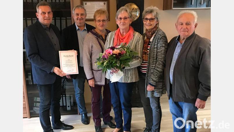 Zahlreiche Gäste kamen zur Verabschiedung von Christina Gschrey in den Ruhestand. Bild: Norbert Eckl/exb