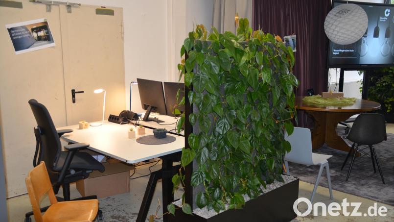 Ein Arbeitsplatz im Open Space. Bild: ak