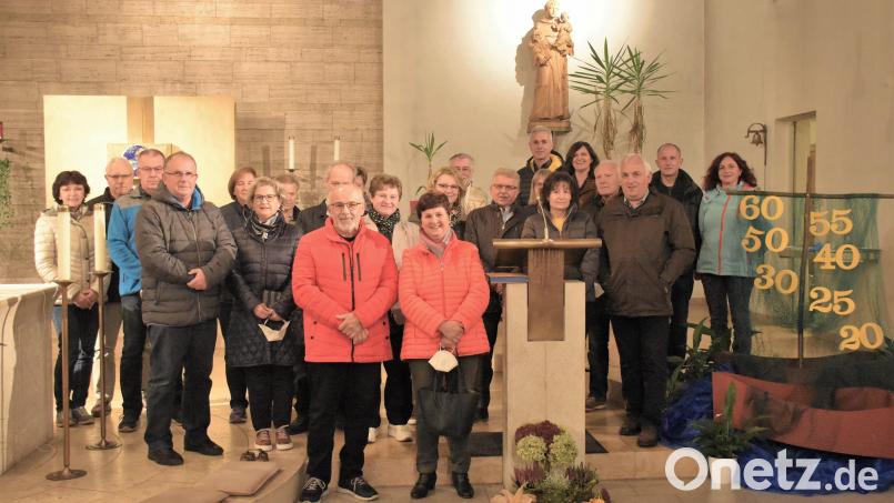 Ehejubiläumsgottesdienst in der Pfarrkirche Schwarzenbach. Bild: Birgit Helgert, Pfarrgemeinerat Schwarzenbach /exb