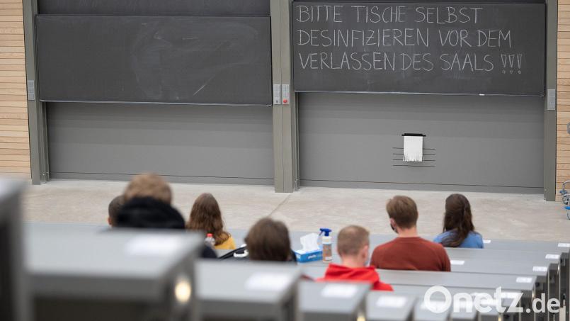 An den Universitäten in Bayern beginnen an diesem Montag die Vorlesungen des Wintersemester. Symbolbild: Sebastian Gollnow