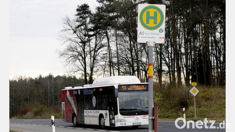 Haltestellen in der Stadt und im Landkreis sind nicht immer barrierefrei (im Bild B 85, Buslinie 56 von Sulzbach-Rosenberg – Amberg). Die Haltestelle &quot;Kürmreuth&quot; bei Königstein soll nächstes Jahr umgebaut werden. Symbolbild: Petra Hartl