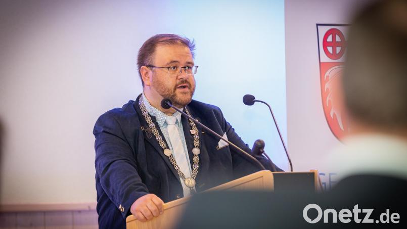 Bürgermeister Hans Walter hielt die Laudatio. Bild: jsa