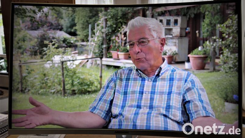 Er ist das lebende Beispiel für gelebte Demokratie: Der ehemalige Landrat Karl Haberkorn spricht im Film heute als Pensionist, der sein demokratisches Engagement zum Wohl der Mitmenschen bis heute vehement vertritt und weiterlebt. Bild: ubb
